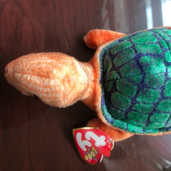 Beanie Babies Peekaboo The Turtle Retired 2000 - Picture 4 of 5